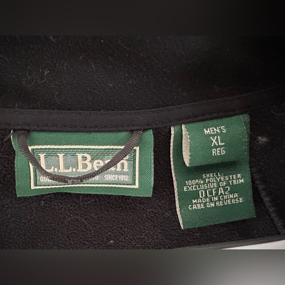 LL Bean Mens XL Fleece-Lined Parka - Picture 6 of 8